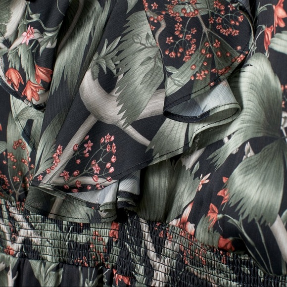 Johanna Ortiz x H&M Flouncy Dress BNWT - Picture 4 of 12